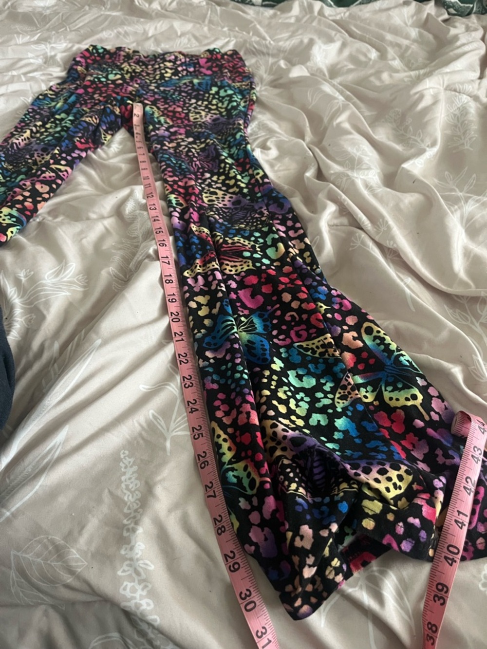 flare lisa frank style yoga pants - Picture 2 of 5